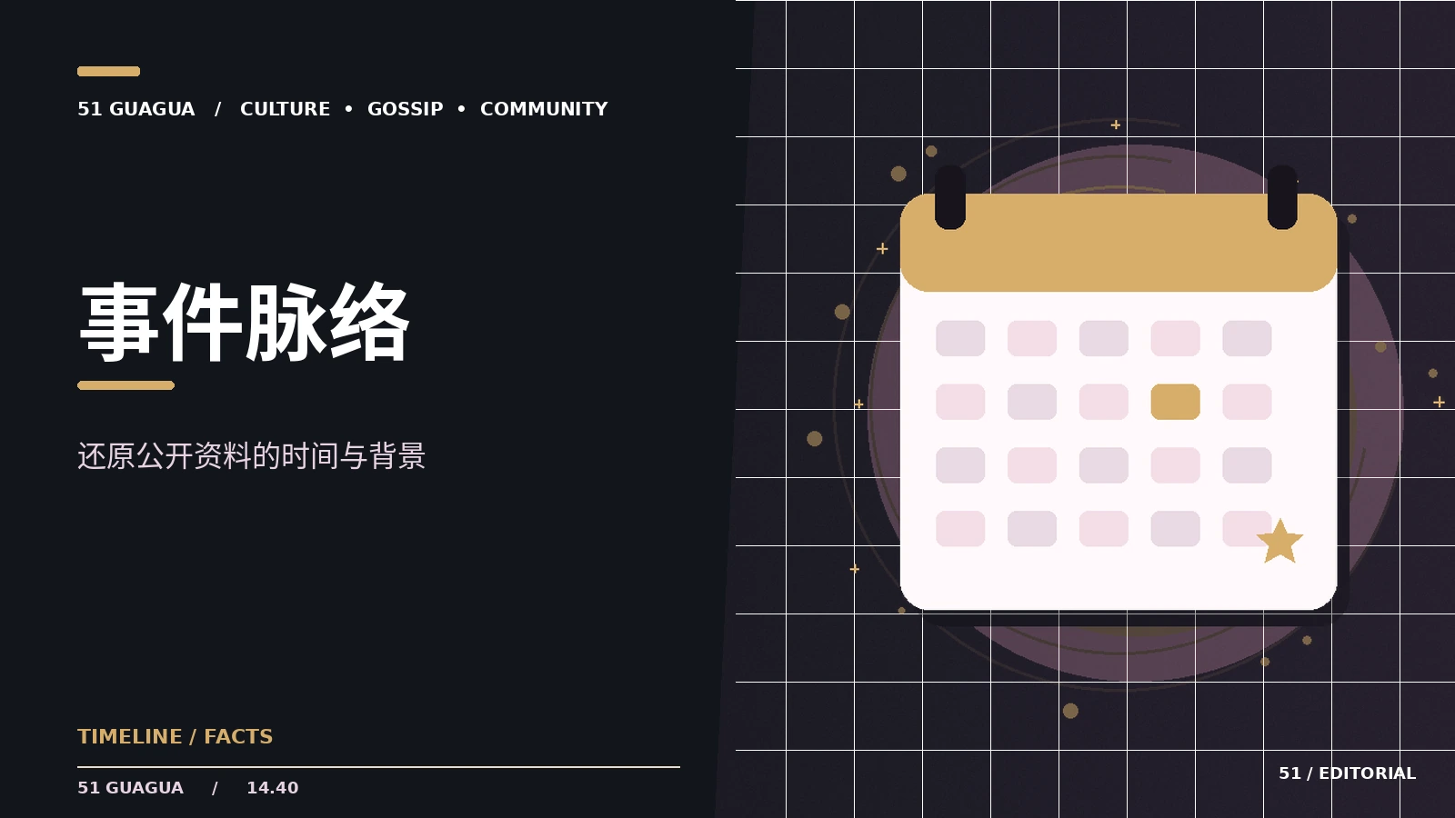 事件时间线的编写方法